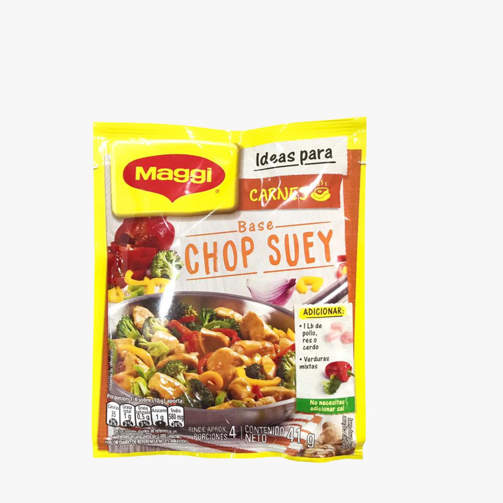 BASE PARA POLLO CHOP SUEY MAGGI X 41 GR DISTPRON